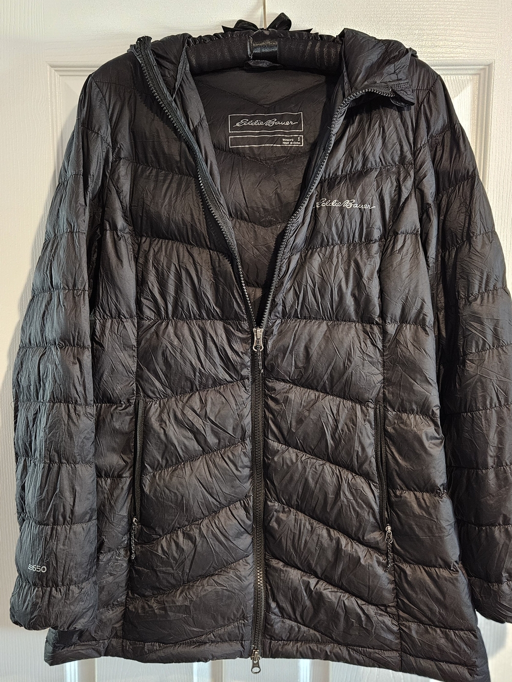 Eddie Bauer Women’s Black Packable Down Jacket
